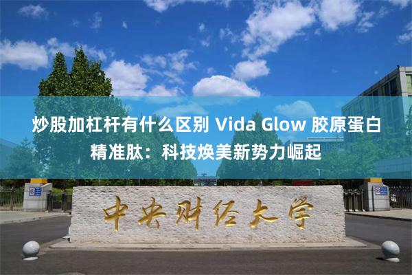 炒股加杠杆有什么区别 Vida Glow 胶原蛋白精准肽：科技焕美新势力崛起